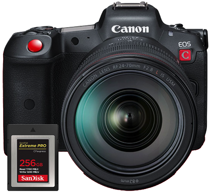 Canon EOS R5 C + RF 24-70mm f/2.8 Lens