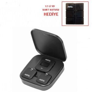 PDX PRO S8 İkili Kablosuz Yaka Mikrofonu