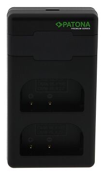 Patona 161942 Premium Twin Performans Pd Şarj Aleti Panasonic Dmw-Blf-19 İncl. Usb-C Cable