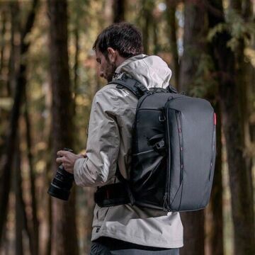 PGYTECH OneMo 2 Backpack (Space Black, 25 L) – Profesyonel Kamera & Drone Sırt Çantası