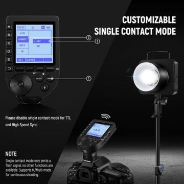 Neewer Q4 400Ws 2.4G TTL Akülü Paraflaş (Nikon)