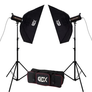 GDX HD-300II C BiColor 2'li Işık Seti 300W Video Led Işığı