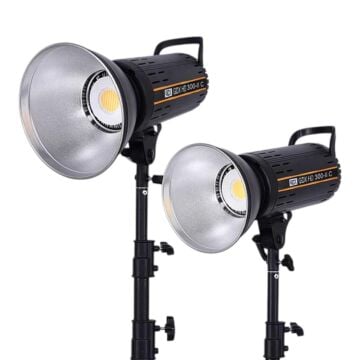 GDX HD-300II C BiColor 2'li Işık Seti 300W Video Led Işığı