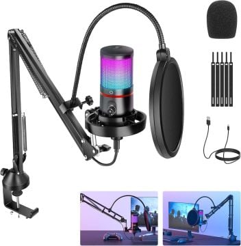 Neewer CM-25 Podcast USB Mikrofon Seti