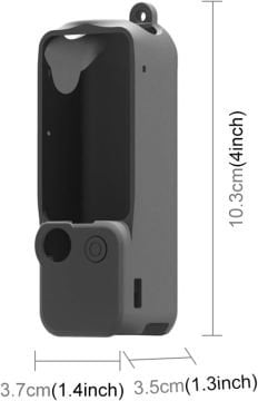 Djı Osmo Pocket 3 Silikon Kılıf (Siyah)