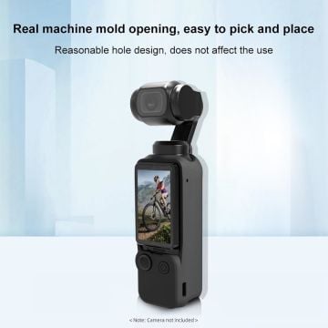 Djı Osmo Pocket 3 Silikon Kılıf (Siyah)