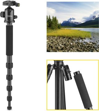 National Geographic Carbon Fiber Travel Tripod with Ball Head ( NGTR004TCF )