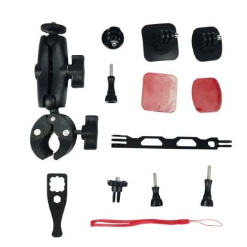 Böwee Aksiyon Kameralar için Motosiklet Montaj Kiti (İnsta360 X3, X4, Ace Pro)