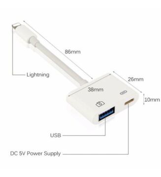 OEM Marka NK101 iPhone Lightning Usb Kamera Adaptörü