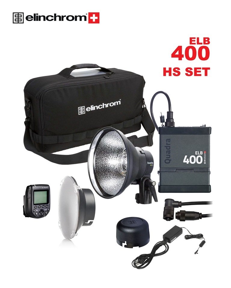 Elinchrom ELB 400 Hi-Sync Full Set