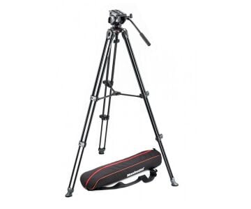 Manfrotto MVK500AM Telescopic Twin Leg System Video Tripod