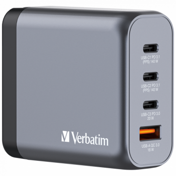 VERBATIM 32203 - V GNC-140 GaN Charger 140W