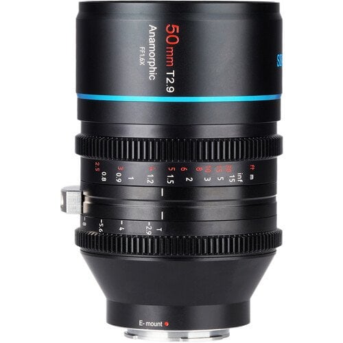 Sirui 50mm T2.9 Full Frame Anamorphic Lens (Sony E)