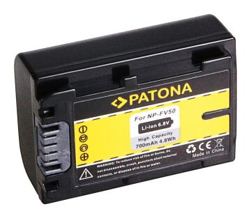 Patona 1117 Sony Np-Fv50 700Mah 6.8V