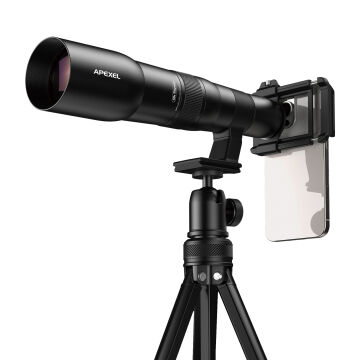 Apexel TeleCular 50X Telefoto Lens