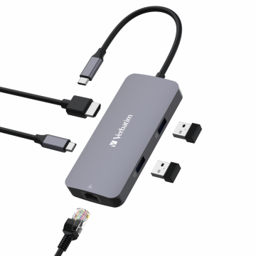 VERBATIM 32150 USB-C PRO 5 PORT HUB CMH-05