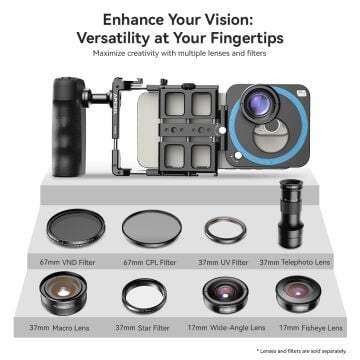 Apexel VideoRig 2 Pro Kit