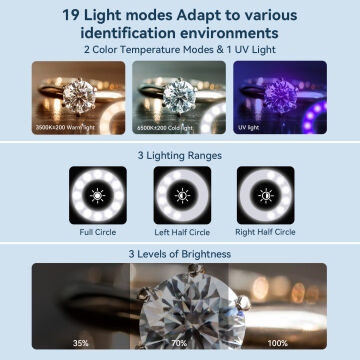 Apexel 120X Işıklı Makro Lens