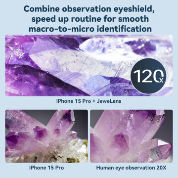 Apexel 120X Işıklı Makro Lens