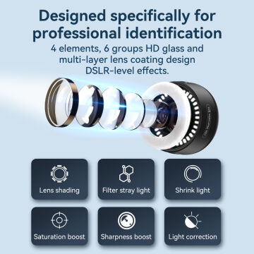Apexel 120X Işıklı Makro Lens