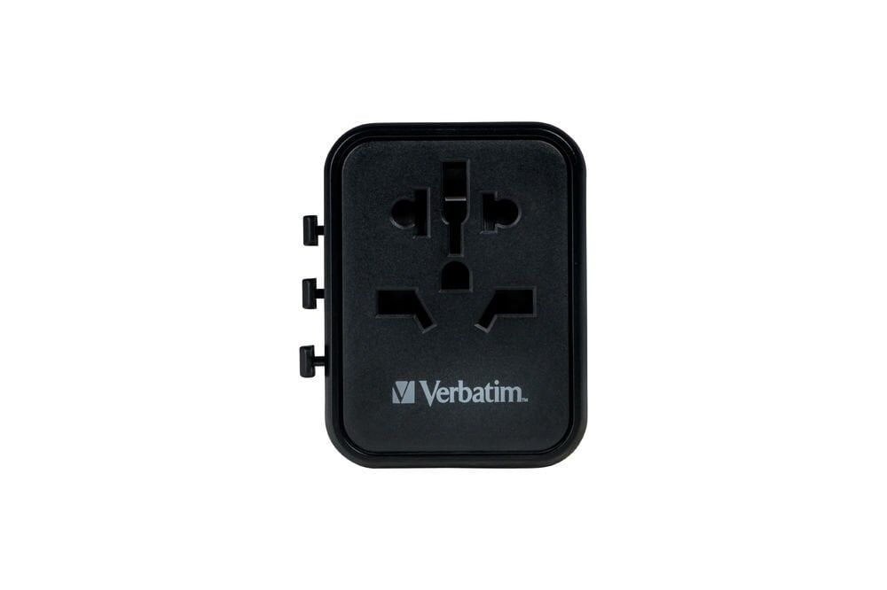 Verbatim Evrensel Seyahat Şarj Adaptörü  UTA-02 20W 1 x Usb-A 1x  Usb-C-(49544)