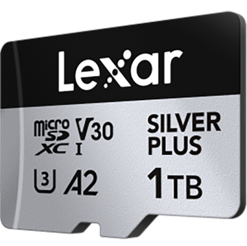 Lexar 1TB Professional SILVER PLUS UHS-I microSDXC V30 4K UHD Hafıza Kartı