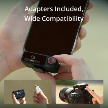 DJI Mic 2 Kompakt Dijital Kablosuz Mikrofon Sistemi (2 Kişilik)