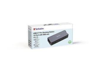 VERBATIM 32173 - USB-C DOCK 15P with SSD Slot CS-15S