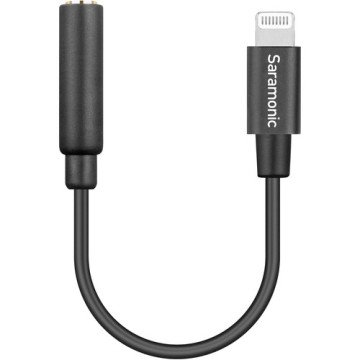 Saramonic SR-C2002 Apple Lightning Connector -3,5mm TRRS Ses Jakı Adaptör Kablosu (7,6 CM)