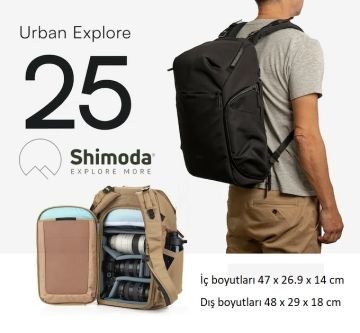 Shimoda Urban Explore Kum Rengi Sırt Çantası 30L
