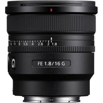 Sony FE 16mm f/1.8 G Lens (Sony E) Ön Sipariş - 20 Nisan Teslimat