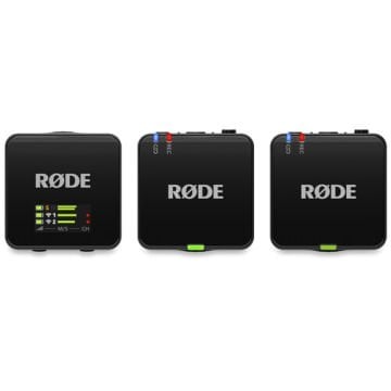 Rode Wireless GO (Gen 3) 2 Kişilik Kablosuz Yaka Mikrofonu ( RODE Interview GO Hediye)