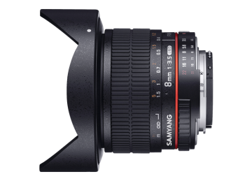 Samyang 8mm f/3.5 UMC Fish-Eye CS II Lens (Pentax K)