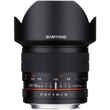 Samyang 10mm f/2.8 ED AS NCS CS Lens (Canon EF)