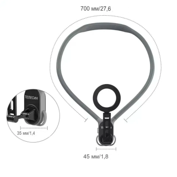 Telesin Smartphone Magnetic Neck Holder Max