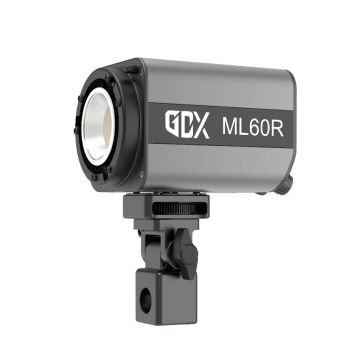 GDX ML60RGB Taşınabilir Video RGB Led Tekli Işık Seti