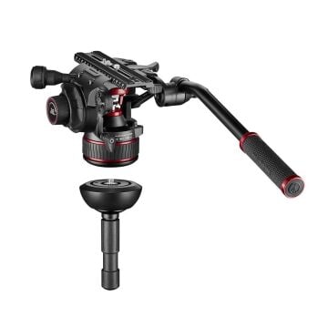 Manfrotto MVK612TWINGA 612 Nitrotech  Alu Twin GS TVideo Tripod