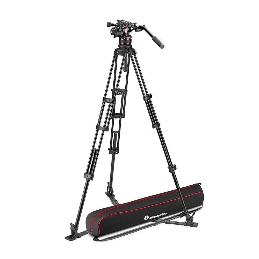 Manfrotto MVK612TWINGA 612 Nitrotech  Alu Twin GS TVideo Tripod