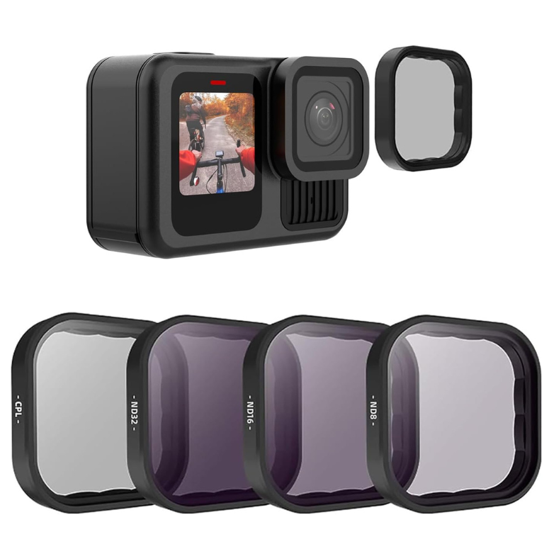 Telesin GoPro Hero 13 CPL/ND8/16/32 Filtre Seti (S5-FLT-13-TGP)