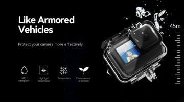 Telesin Waterproof Housing Case (GoPro HERO 13/12/11/10/9)