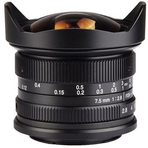 7artisans 7.5mm F2.8 APS-C Fisheye Fixed Lens (M43 Panasonic ve Olympus Mount)