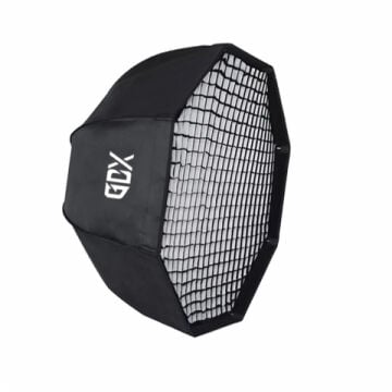 GDX BW-95 Octagon Izgaralı Gridli Softbox (95 cm Bowens)
