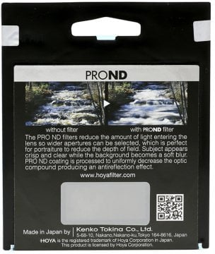 Hoya 58mm Pro ND16 Filtre (4 Stop)