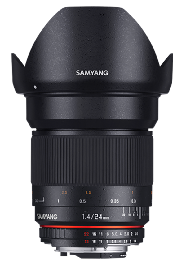 Samyang 24mm f/1.4 ED AS IF UMC Lens (Canon EF)