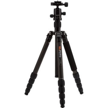 Benro MeFOTO C1350Q1K Carbon Fiber Travel Angel Tripod (Black)