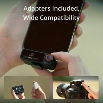 DJI Mic 2 Kompakt Dijital Kablosuz Mikrofon Sistemi (Tek Kişilik)