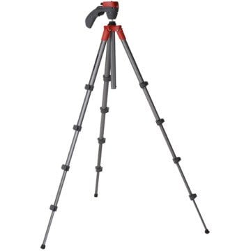 Manfrotto Compact Action Tripod Red