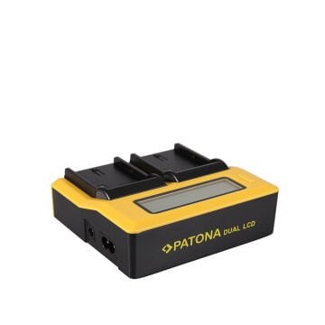 Patona NP-F970 SONY  İkili Dual Lcd Usb Charger ( 7525)