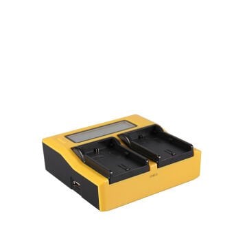 Patona NP-F970 SONY  İkili Dual Lcd Usb Charger ( 7525)
