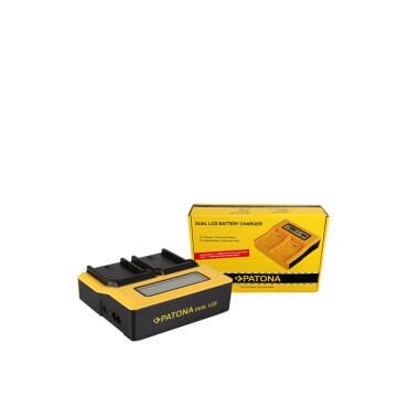 Patona NP-F970 SONY  İkili Dual Lcd Usb Charger ( 7525)
